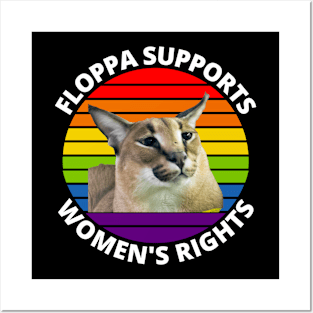 Big Floppa My Beloved Caracal Meme Posters and Art